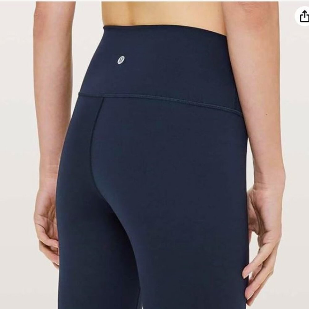 Lululemon Wunder Under Leggings Blue US Size 4